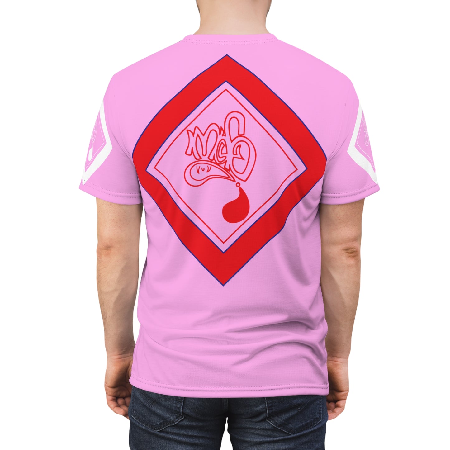mofo usa logo diamond combo light pink