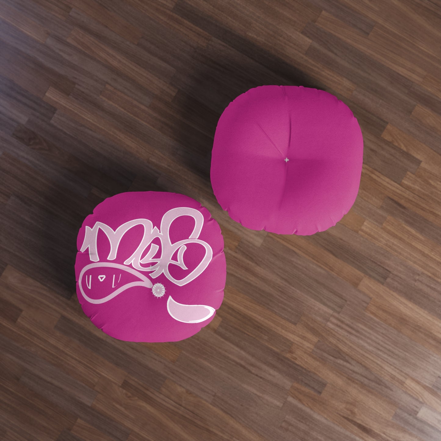 Vibrant Tufted Floor Pillow | Cozy Round Cushion for Home Decor, Bohemian Seating, Kids Room, Yoga Mat