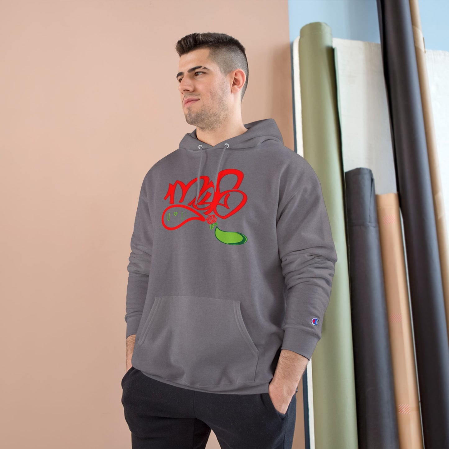Copy of Street Style Champion Hoodie, Cool Graphic Sweatshirt, Trendy Pullover for Casual Outfits, Perfect Gift for Every Occasion