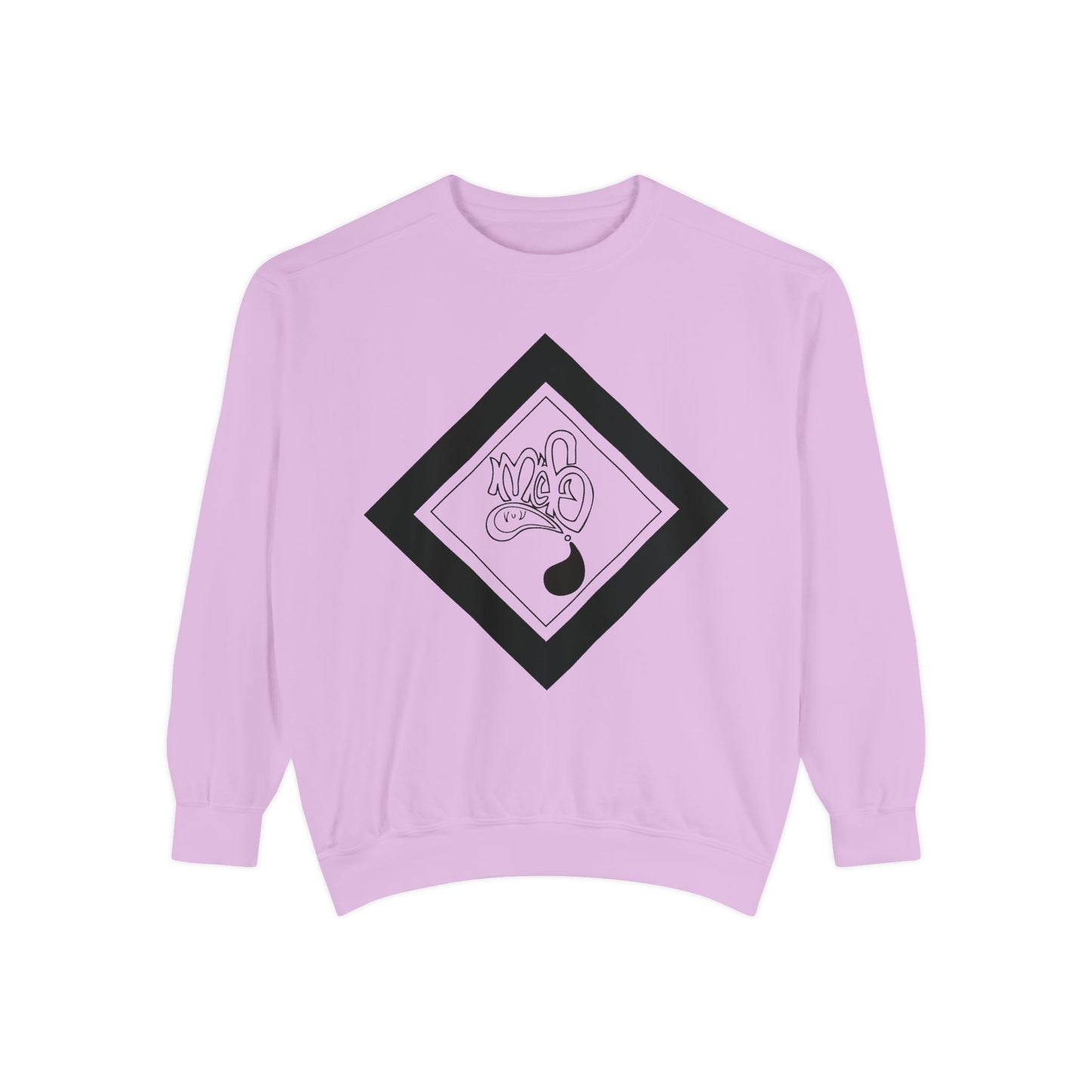 Mofo diamond black unisex sweatshirt