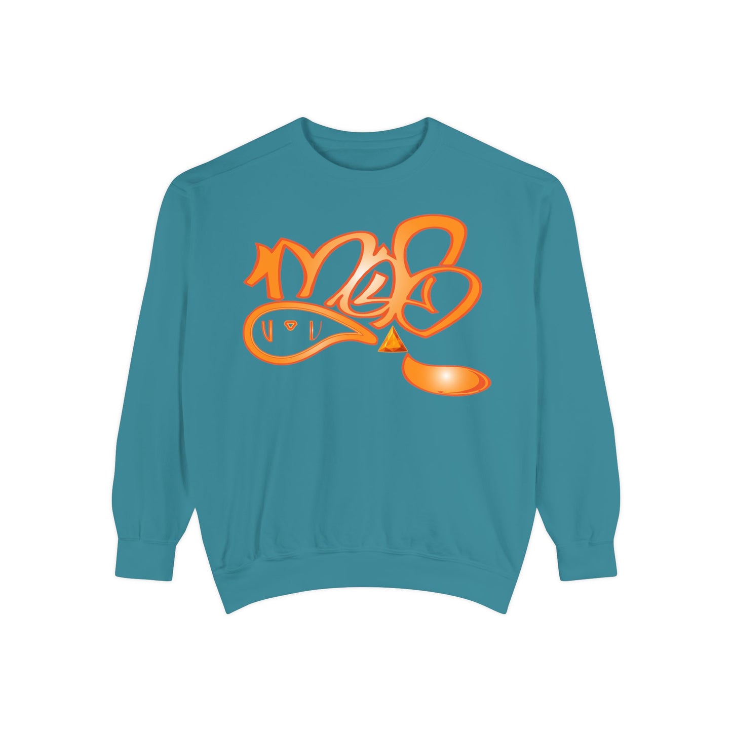 mofo fire gem logo sweatshirt
