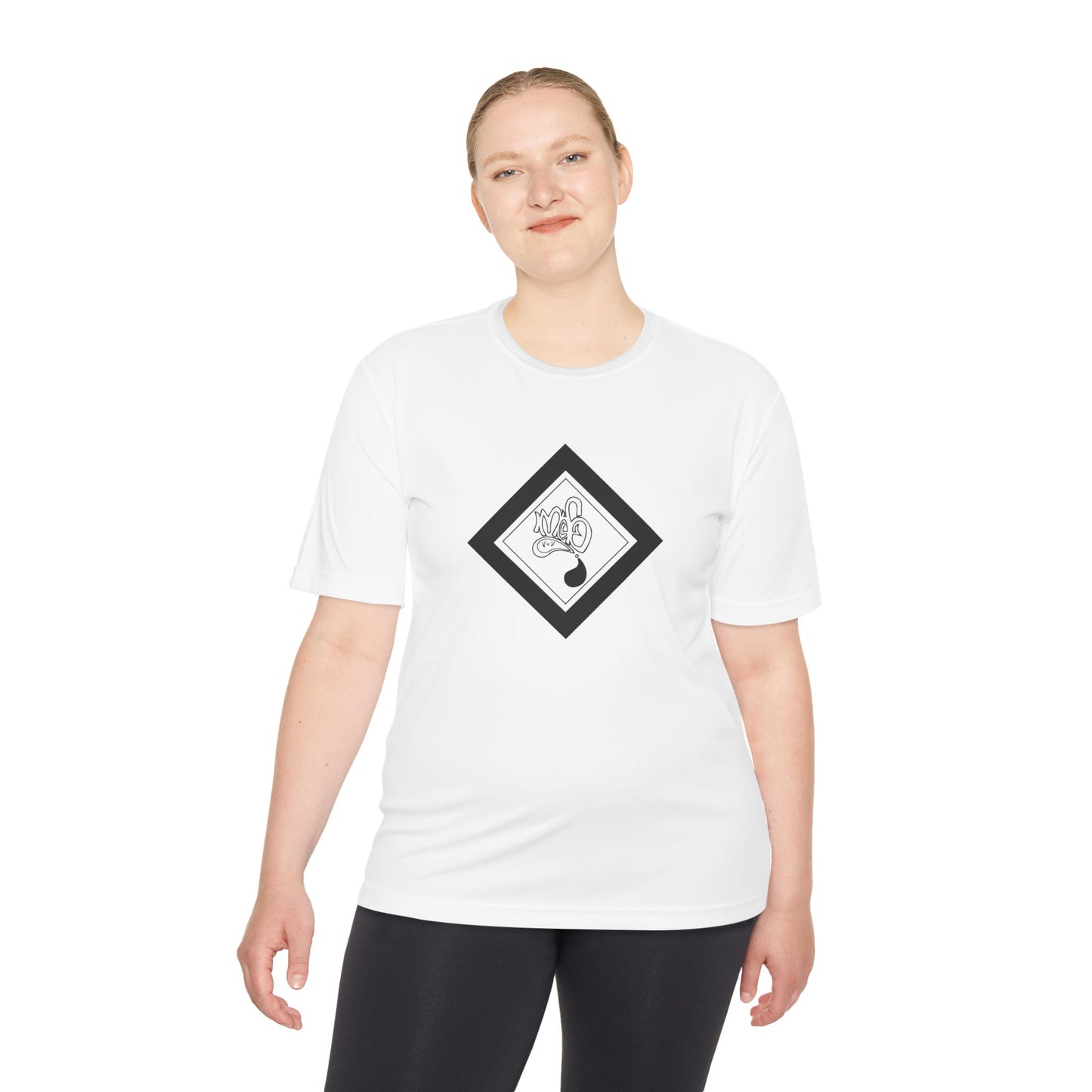Unisex Moisture Wicking Tee with Unique Graphic, Activewear, Gym Shirt, Fitness Gift, Casual Style, Summer Essential