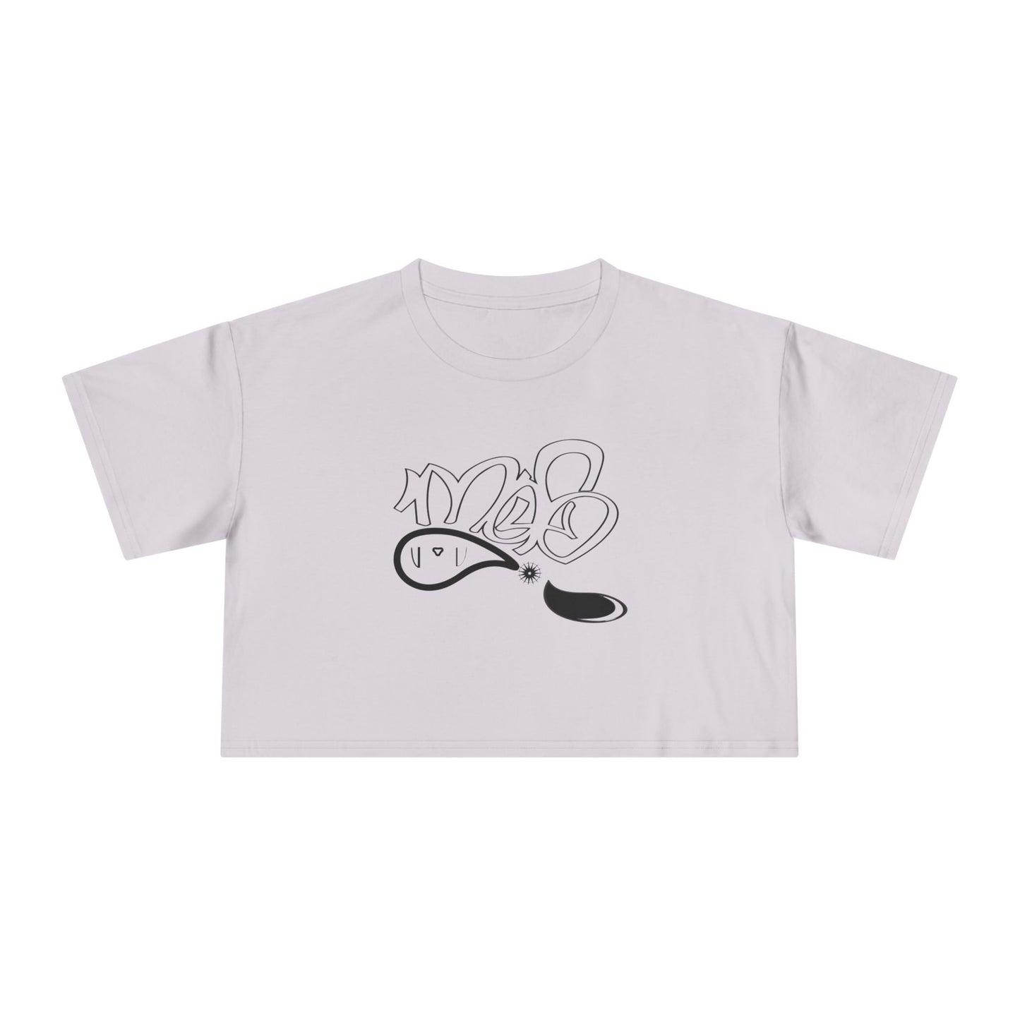 Chic Graphic Women's Crop Tee, Casual Streetwear Top, Summer Fashion Essential, Trendy Crop Top for Women, Gift for Her, Cool Tees