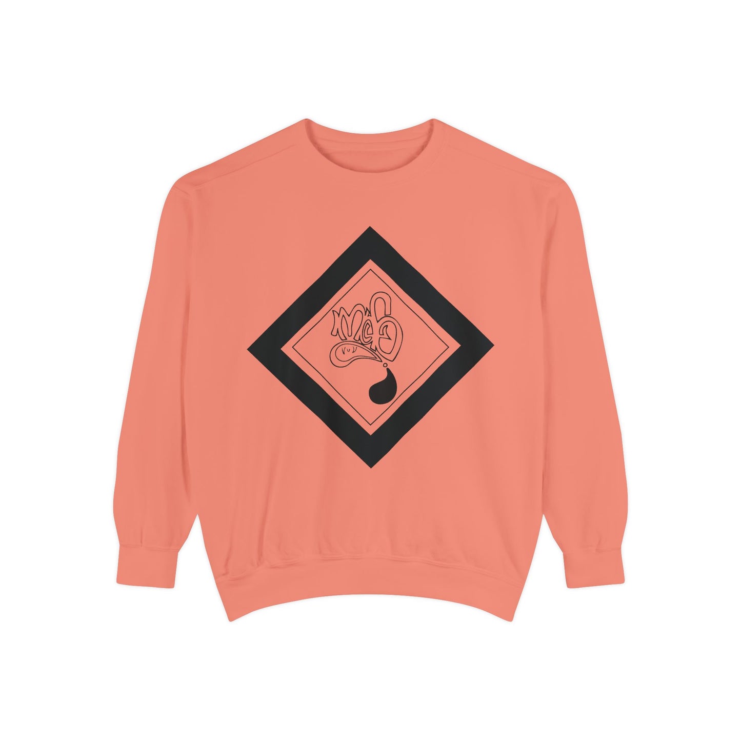 Mofo diamond black unisex sweatshirt