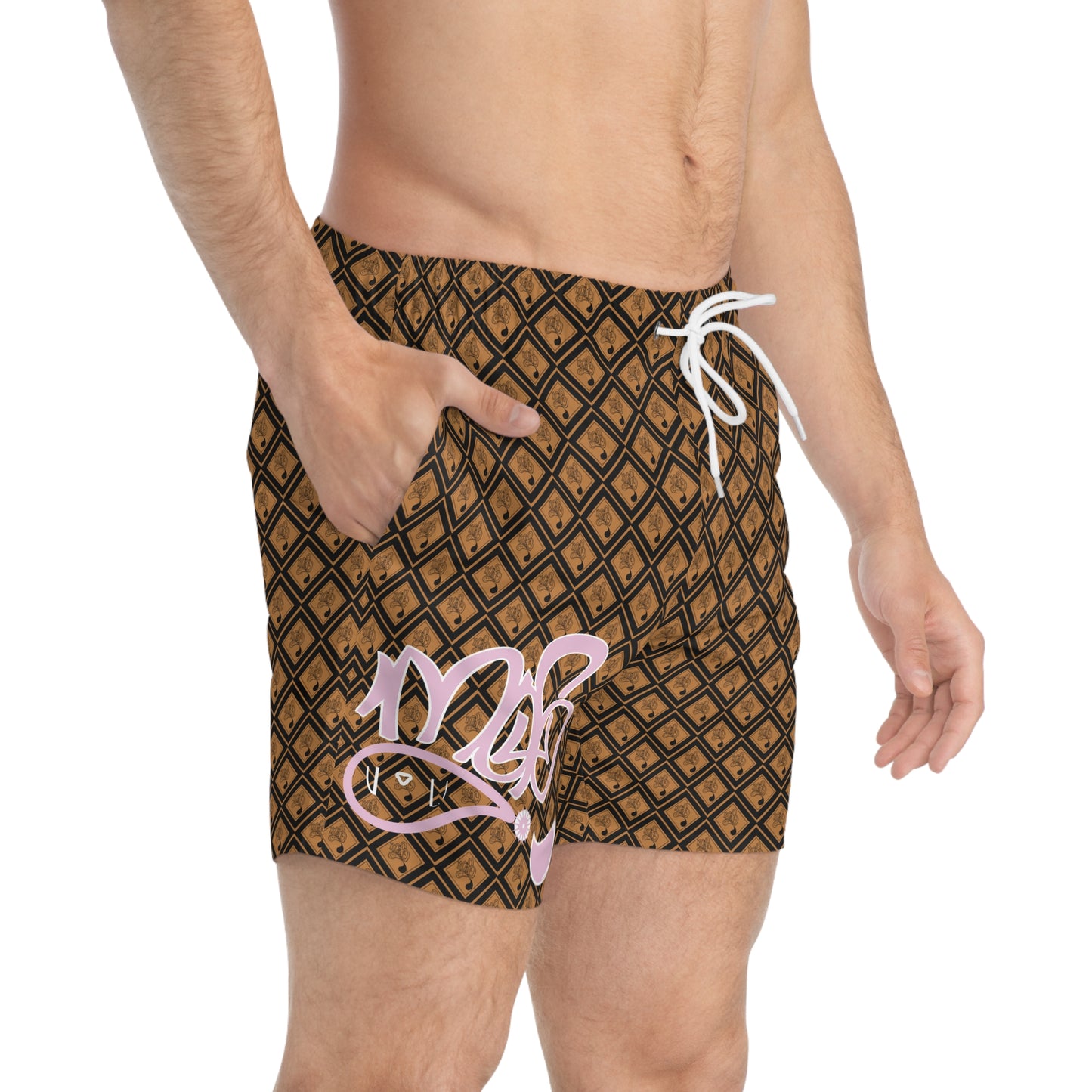 Copy of Stylish AOP Swim Trunks - Summer Beachwear, Vacation Shorts, Pool Party Essentials, Gift for Him, Trendy Swimwear