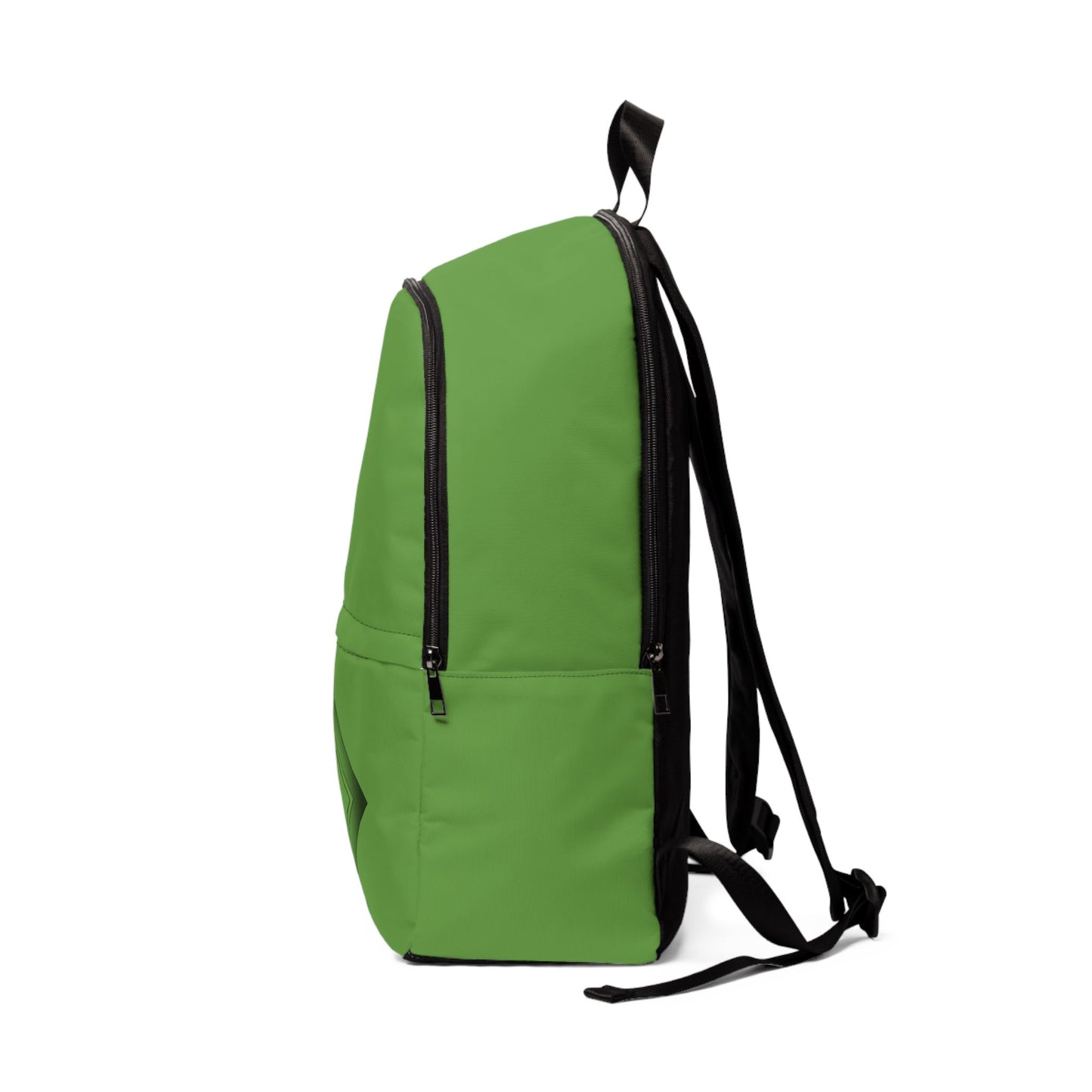 Vibrant Unisex Backpack, Stylish Travel Bag, Eco-Friendly Fabric Backpack, Everyday School Bag, Green Fashion Accessory