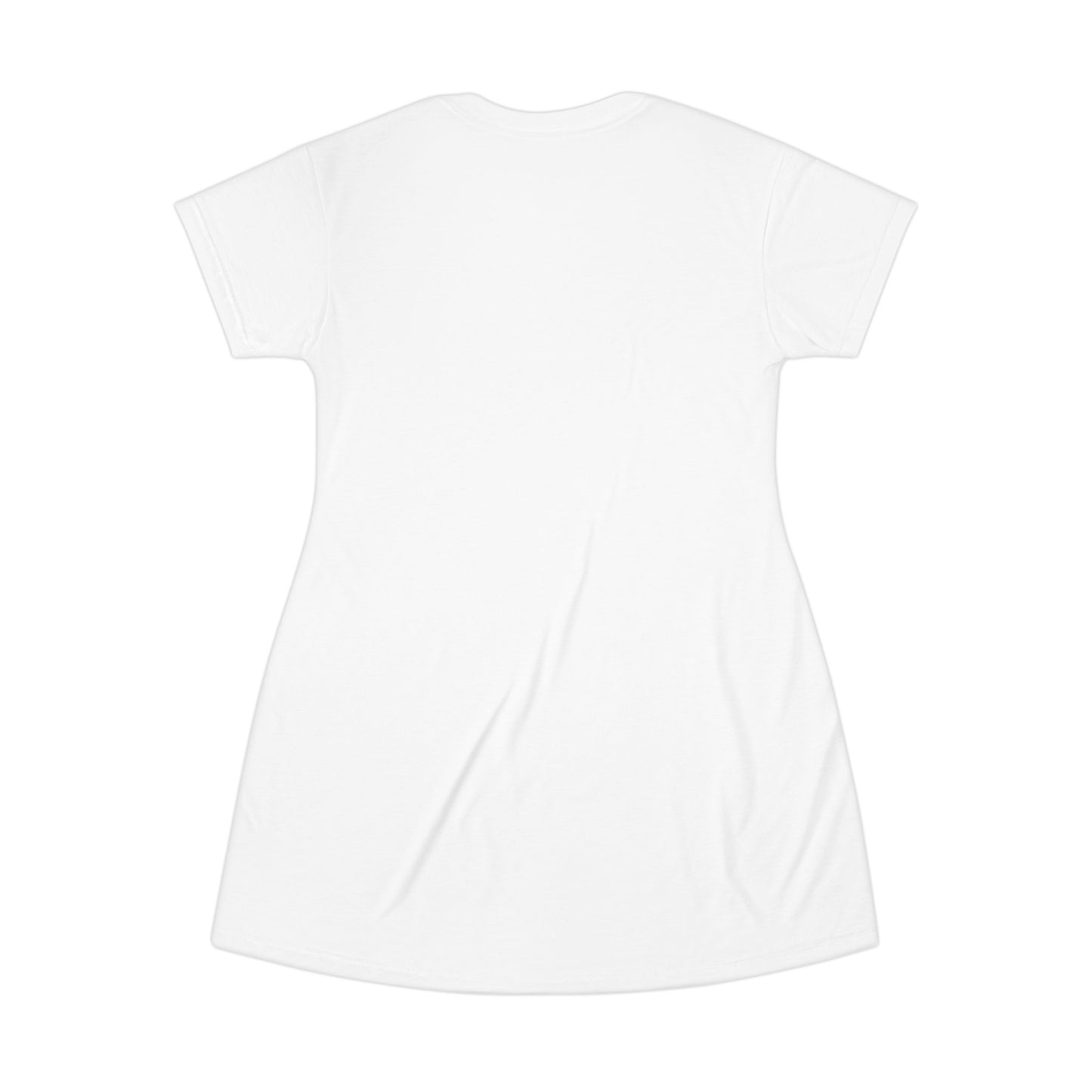 pink mofo logo low T-shirt dress white