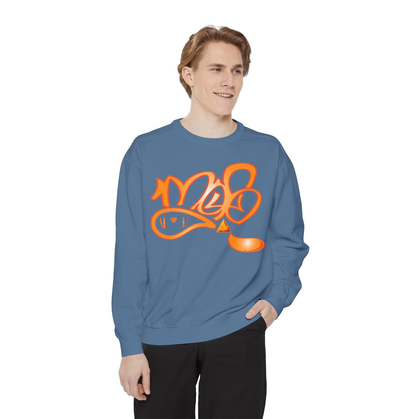 mofo fire gem logo sweatshirt
