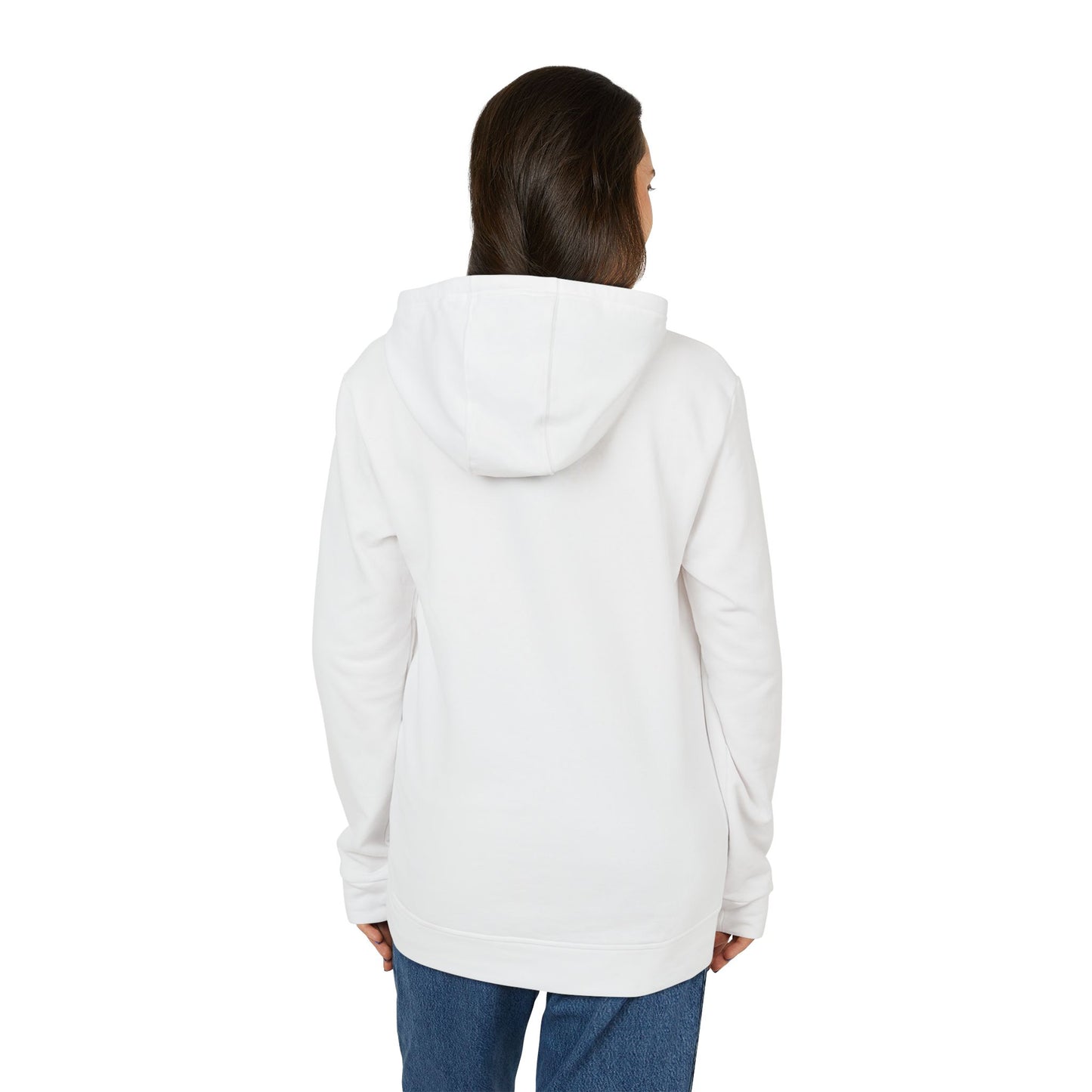 Unisex Fleece Hoodie with Eye-Catching Graphic Design