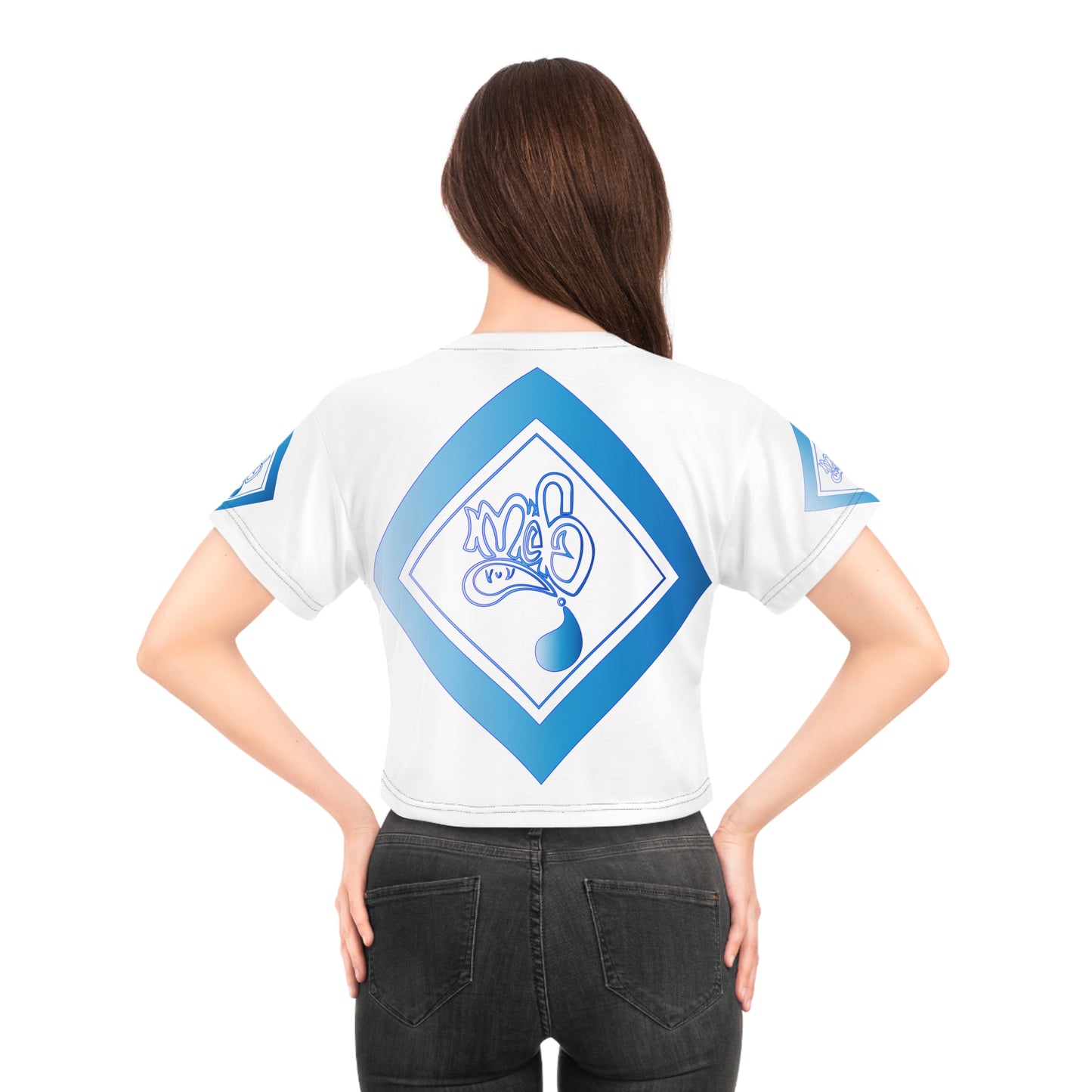 mofo globe logo diamond combo crop tees