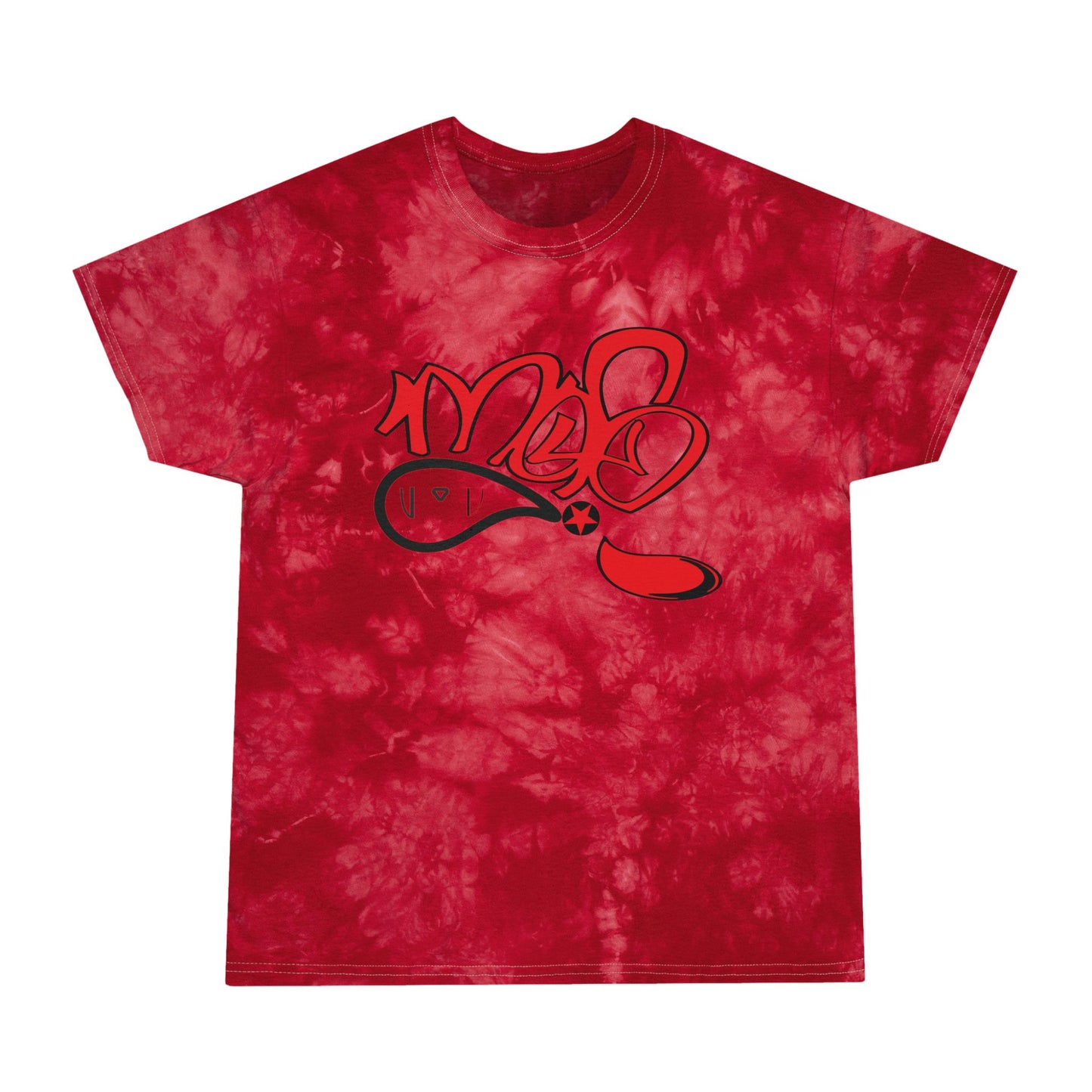 Vibrant Tie-Dye Tee - Crystal Edition | Trendy Summer Shirt, Festival Wear, Gift for Friends, Weekend Vibes, Boho Chic
