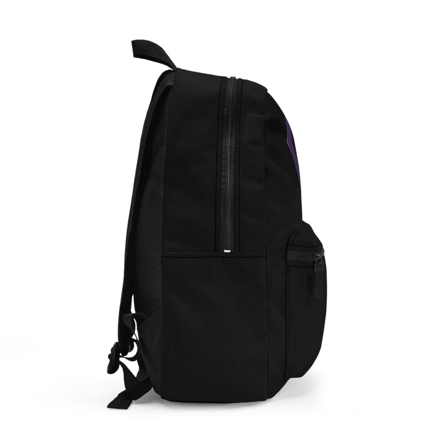 Stylish Black Backpack with Purple Graphic | Perfect for School, Travel, Gym, and Everyday Use | Gift for Students, Adventurers, and [...]