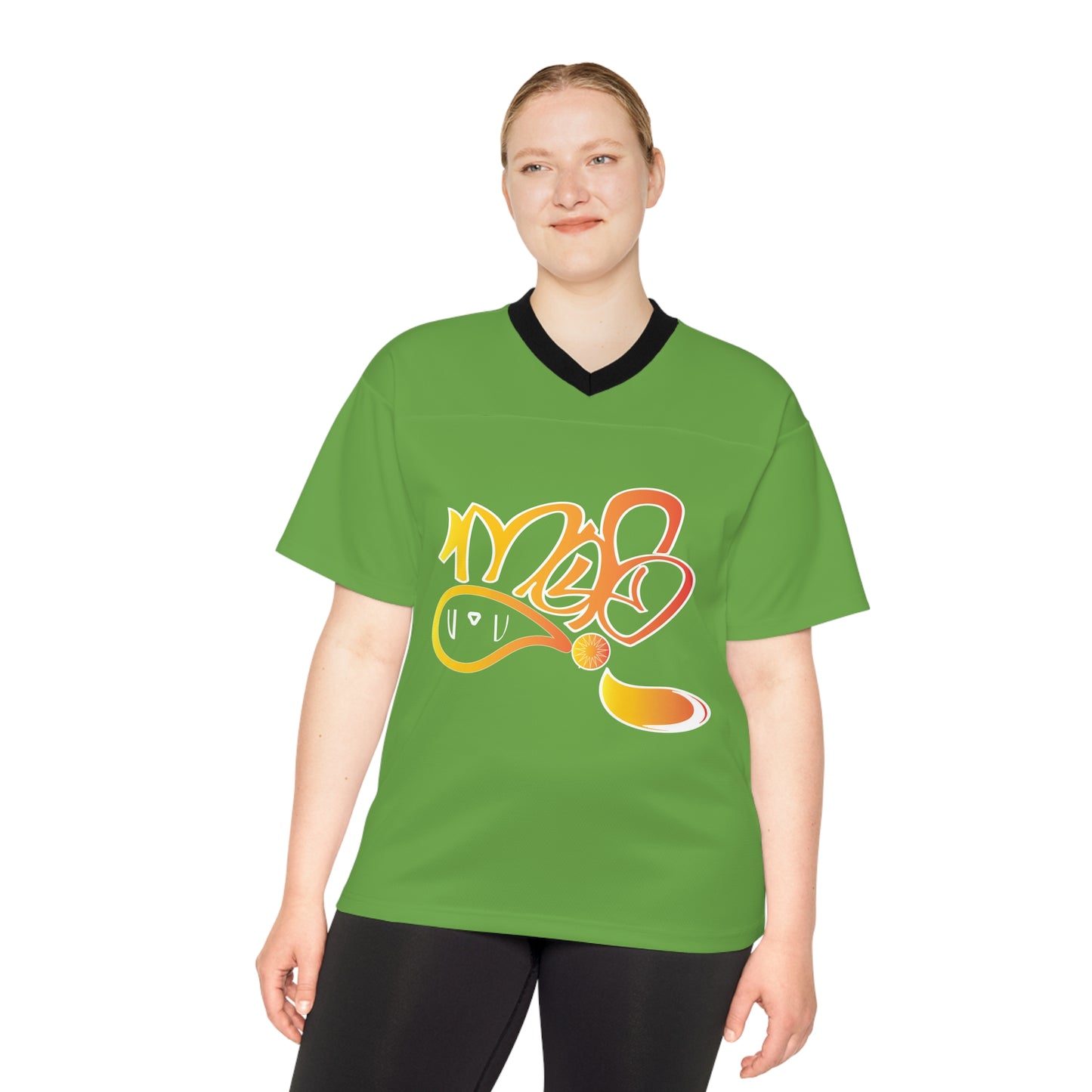 Unisex Vibrant Football Jersey, Casual Sportswear, Game Day Apparel, Unique Gift for Athletes, Summer Wardrobe Essential