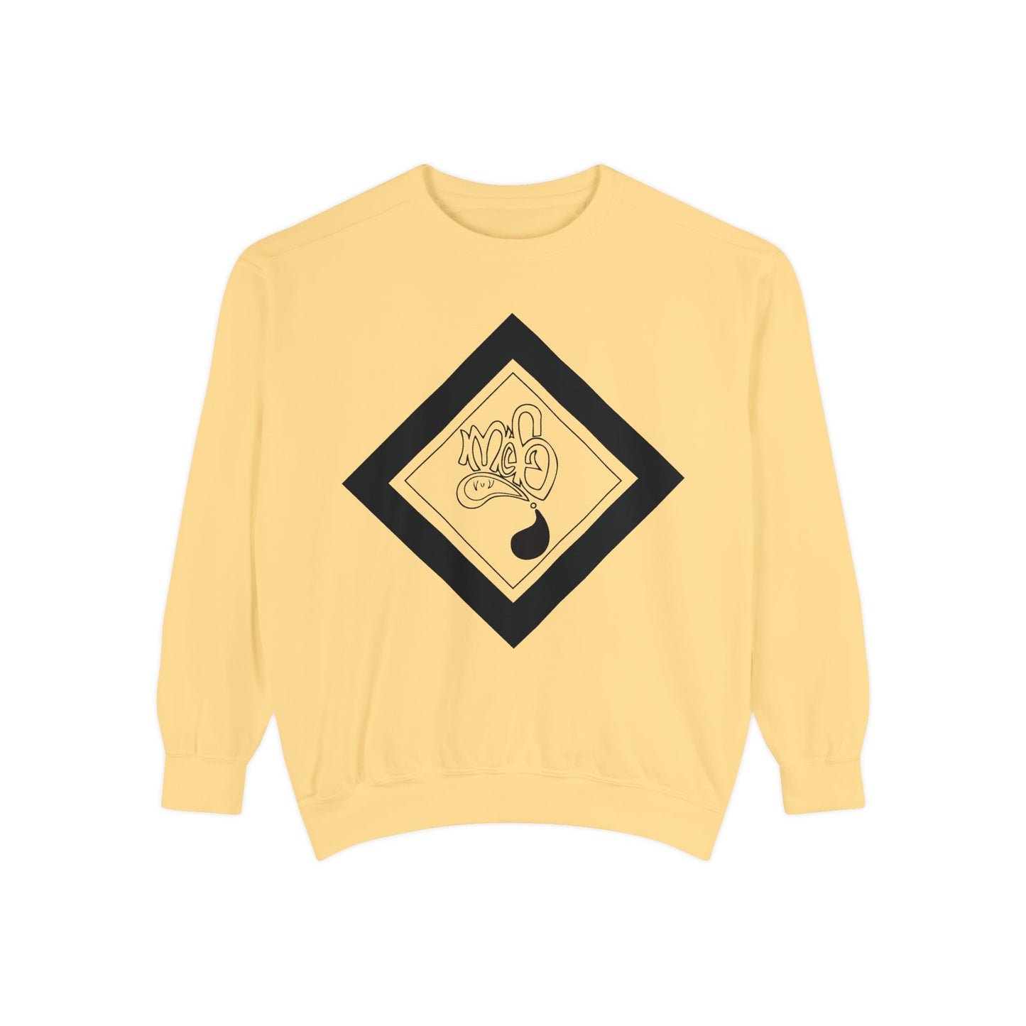 Mofo diamond black unisex sweatshirt