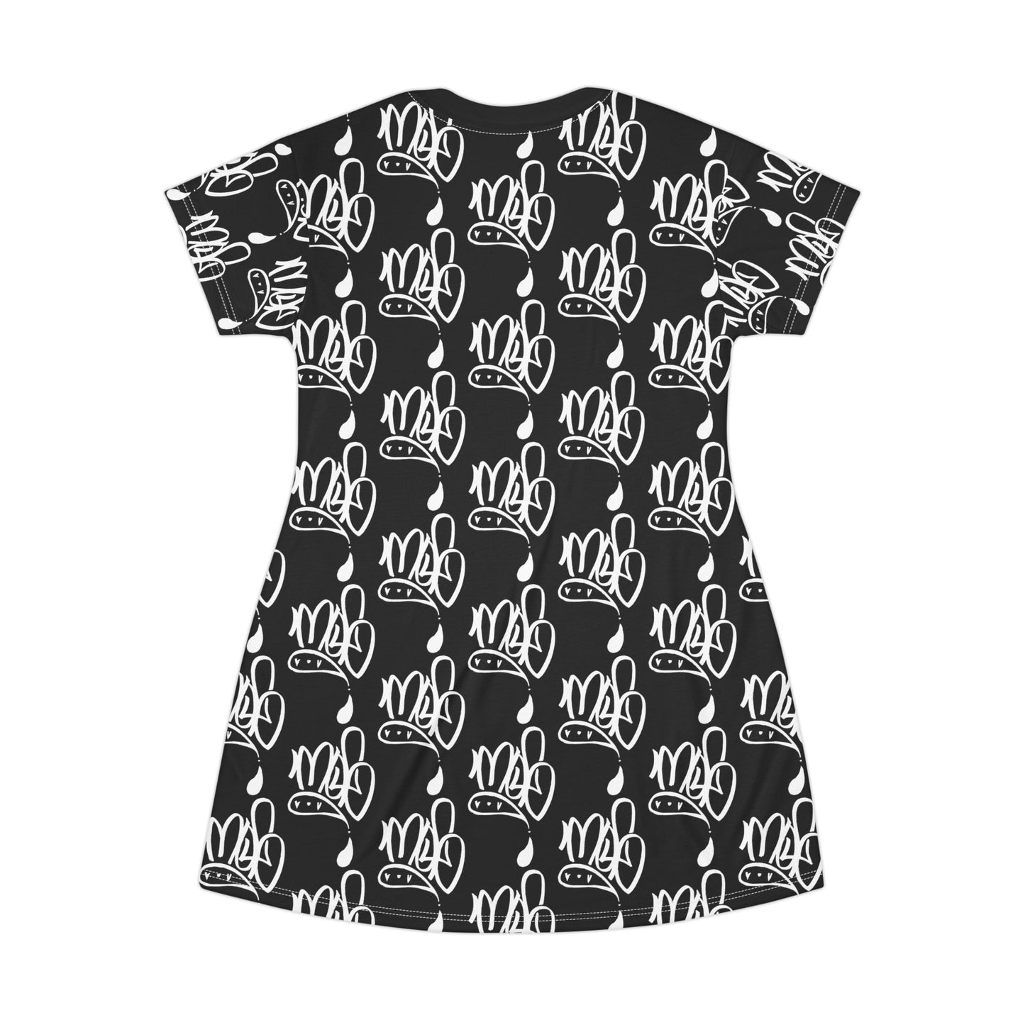 Chic Graphic T-Shirt Dress, Casual Everyday Wear, Fun Summer Dress, Cute Festival Outfit, Trendy Graphic Dress