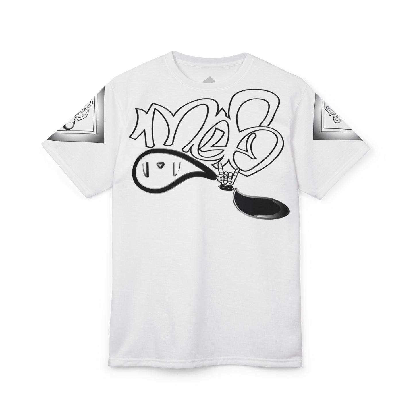 mofo rockstar logo diamond combo white