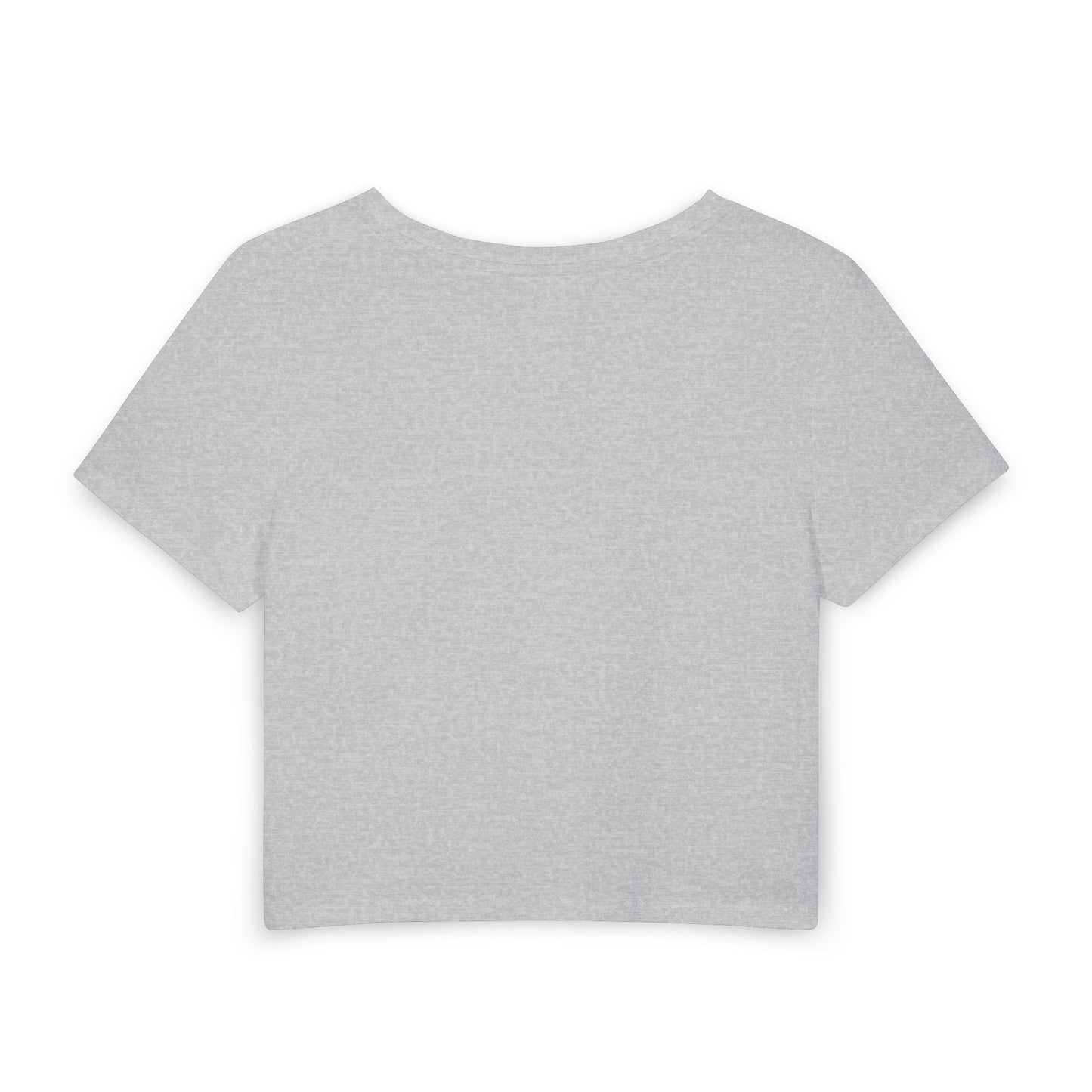 Women's Cropped Tee  white mofo diamond logo