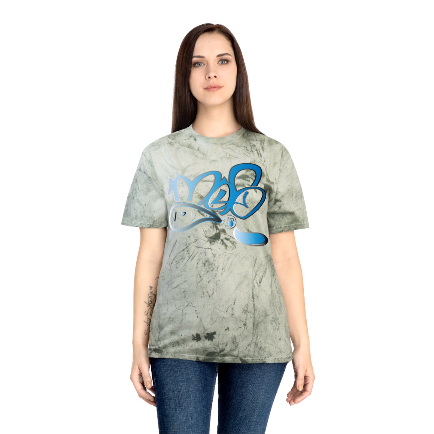 Unisex Color Blast T-Shirt, Vibrant Graphic Tee, Casual Wear, Street Style, Gift for Art Lovers, Summer Wardrobe Essential