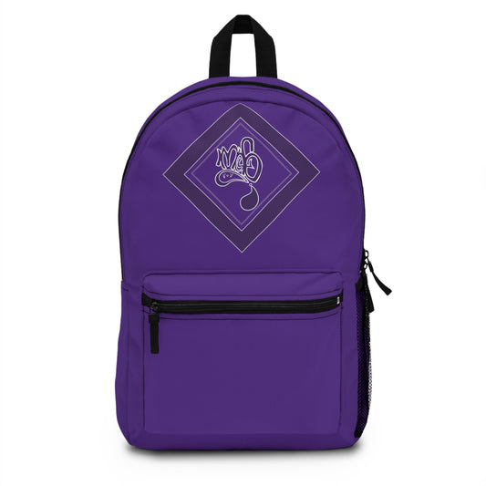 Vibrant Purple Backpack for Everyday Adventures, School, Travel, Back to School, Gift for Students, Stylish, Durable