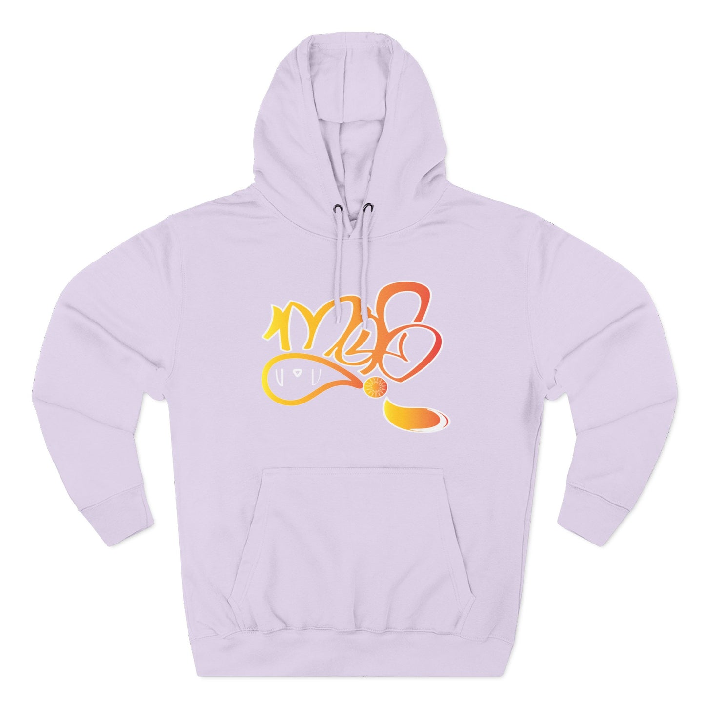 Vibrant Three-Panel Fleece Hoodie, Cozy Streetwear, Graphic Hooded Sweatshirt, Casual Pullover, Perfect for Gifts and Everyday Wear