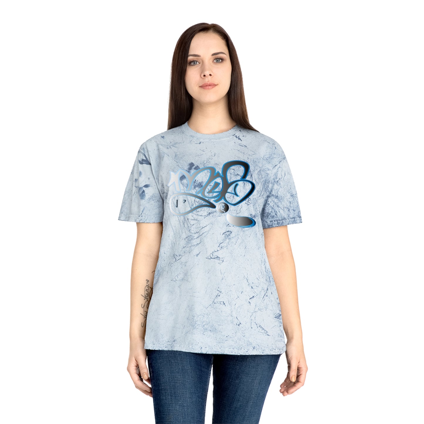 Color Blast unisex mofo Benjamin Franklin logo