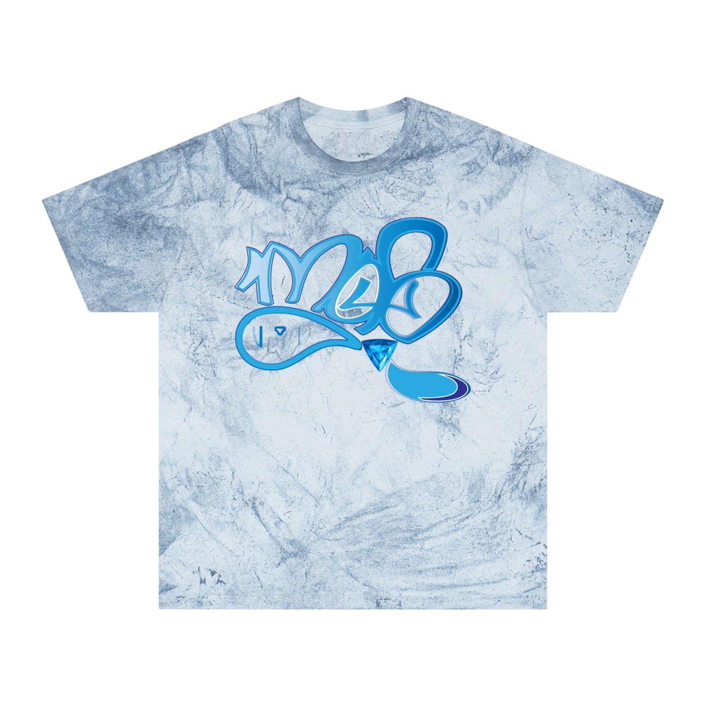 color blast unisex mofo water gem logo