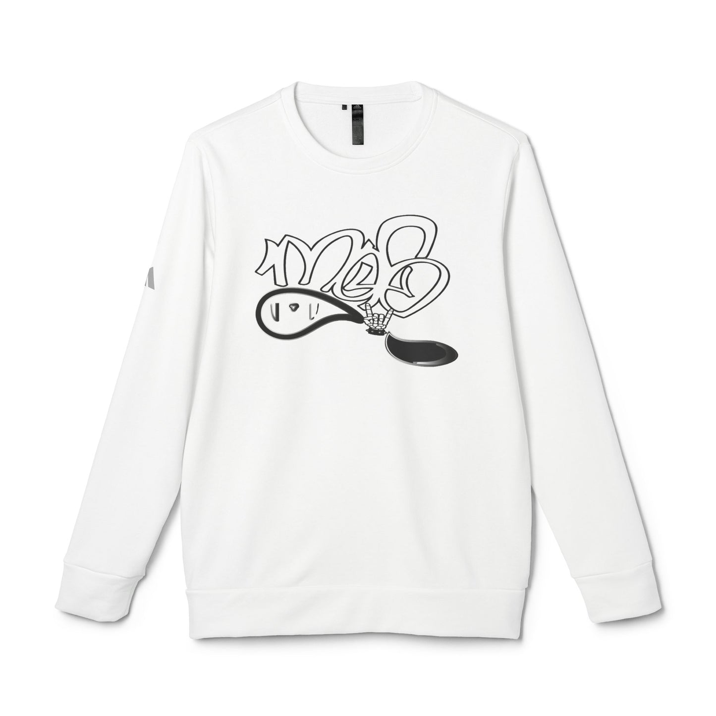 Trendy Graphic Fleece Crewneck Sweatshirt for Comfort and Style, Casual Wear, Streetwear, Gift for Him or Her, Layering Essential