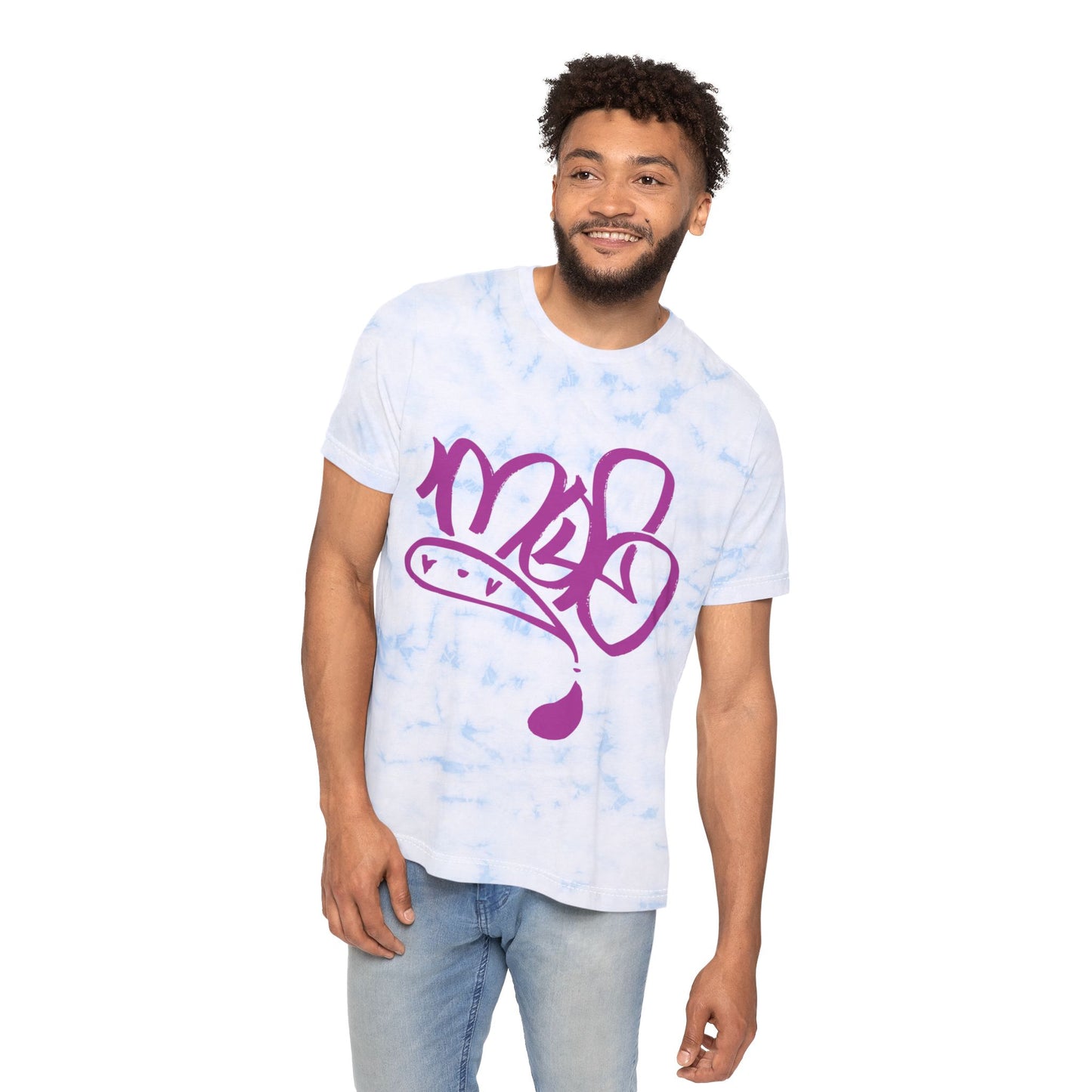 Trendy Tie-Dyed Unisex T-Shirt | Perfect for Festivals, Casual Wear, and Summer Days | Gift for Friends and Family | Stylish and Comfortable