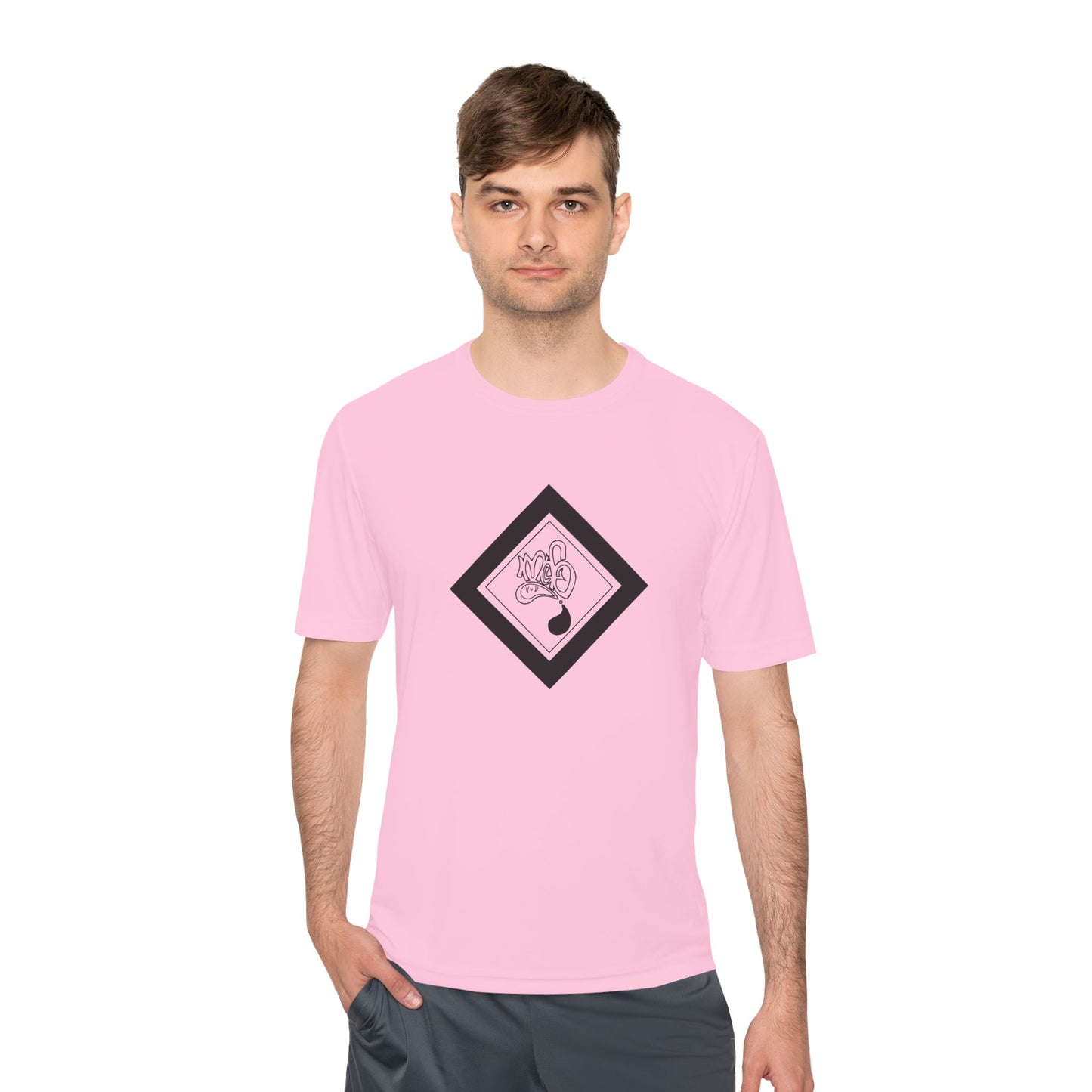 Unisex Moisture Wicking Tee with Unique Graphic, Activewear, Gym Shirt, Fitness Gift, Casual Style, Summer Essential