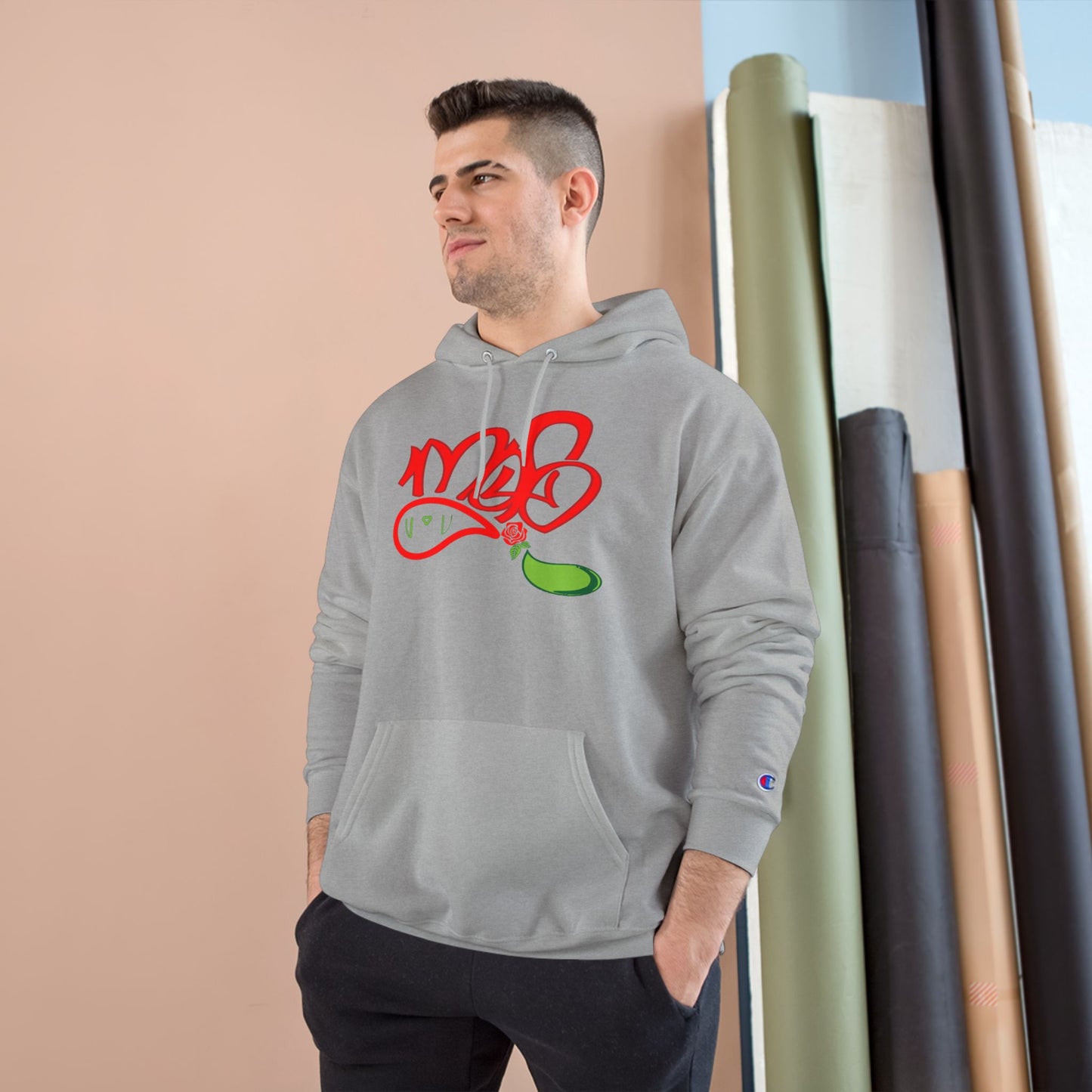 Copy of Street Style Champion Hoodie, Cool Graphic Sweatshirt, Trendy Pullover for Casual Outfits, Perfect Gift for Every Occasion