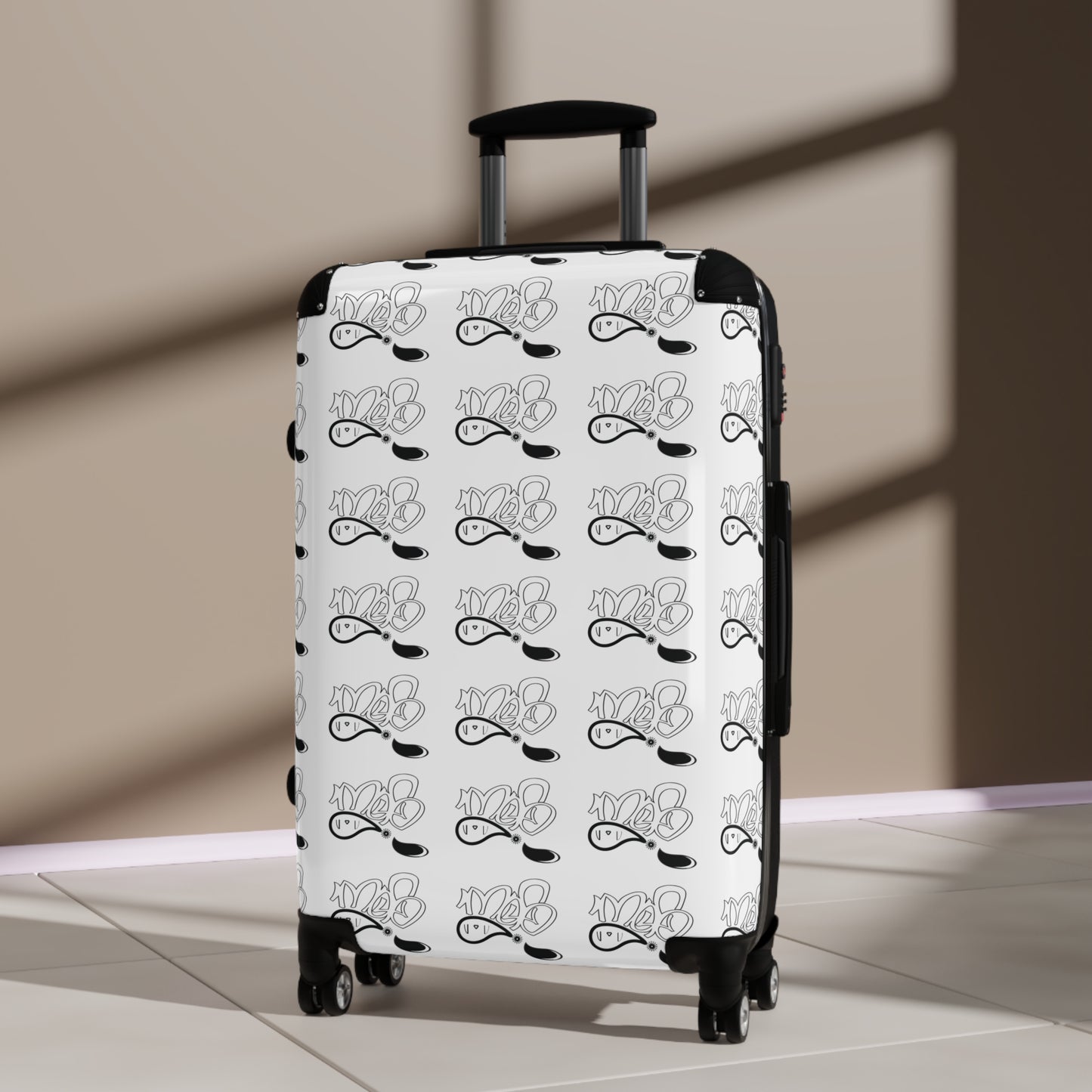 Stylish Travel Suitcase with Fun Design, Luggage for Adventure Seekers, Unique Carry-On, Vacation Essential, Gift for Travelers