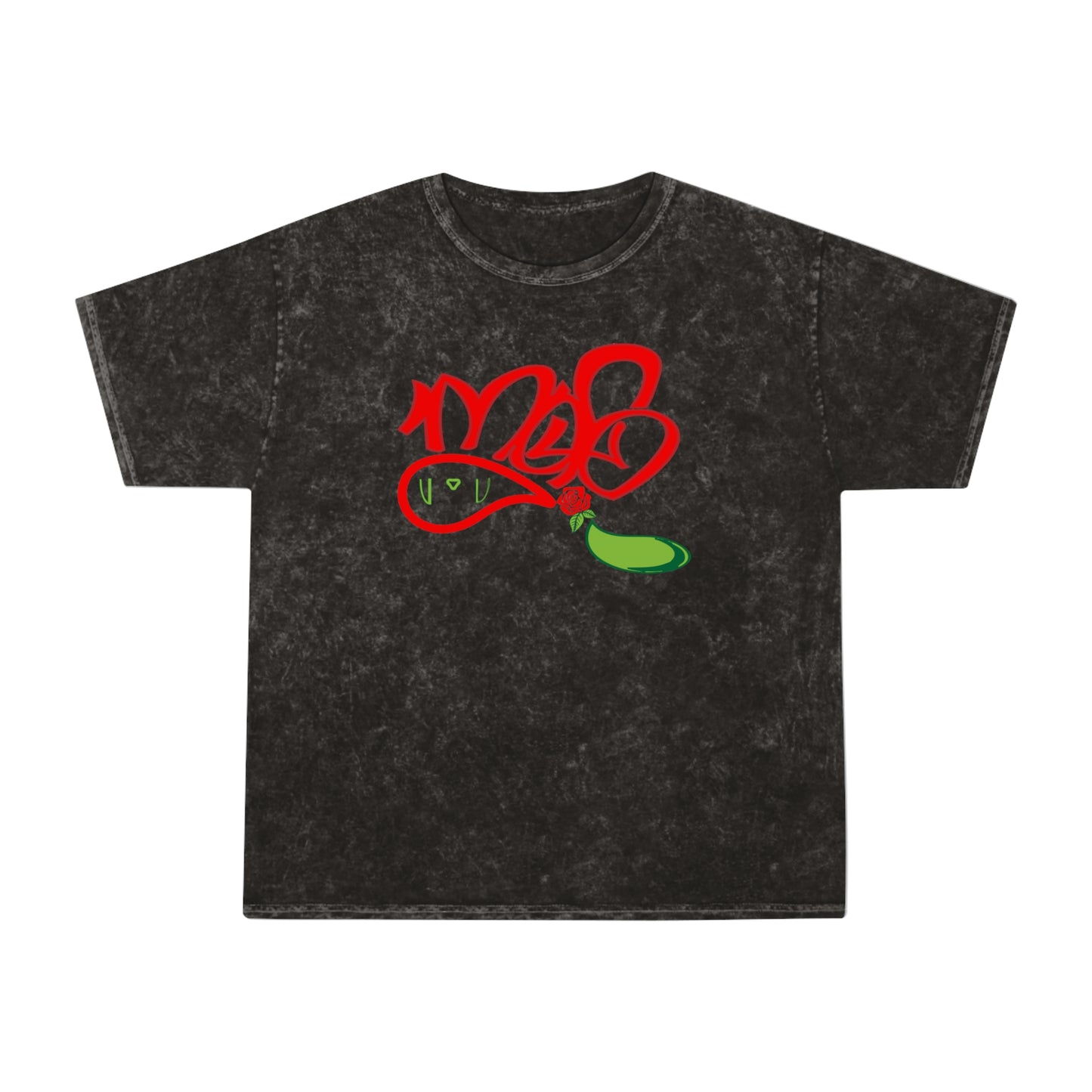 Trendy Unisex Mineral Wash T-Shirt with Unique Spray Paint Design, Casual Wear, Summer Vibes, Graphic Tee, Gift for Art Lovers