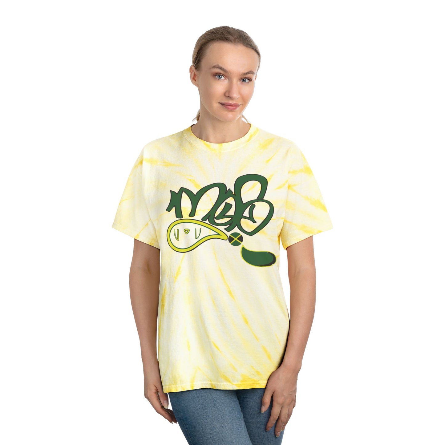 Tie-Dye Tee, Vibrant Cyclone Design for Summer Fun, Casual Wear, Gift for Friends, Music Festivals, Beach Days