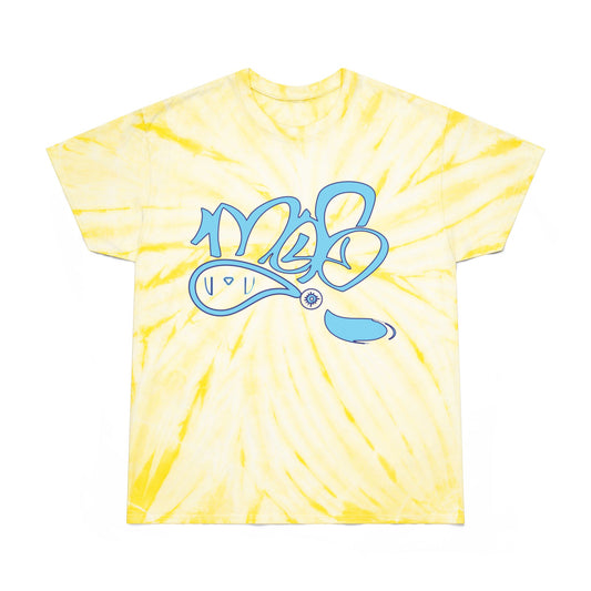 Sunny Cyclone Tie-Dye Tee for Casual Vibes, Summer Fun T-Shirt, Festival Outfit, Gift for Teens, Retro Style Tee