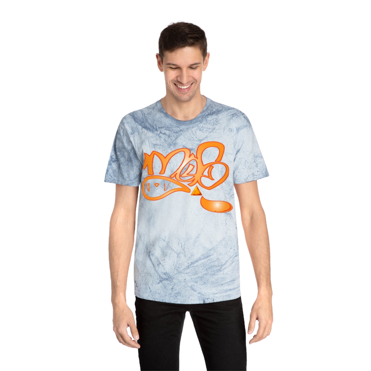color blast unisex mofo fire gem logo