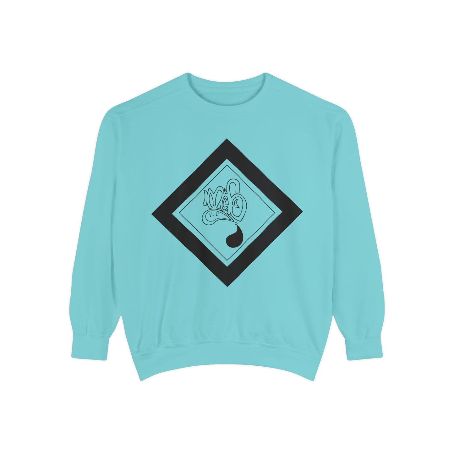 Mofo diamond black unisex sweatshirt