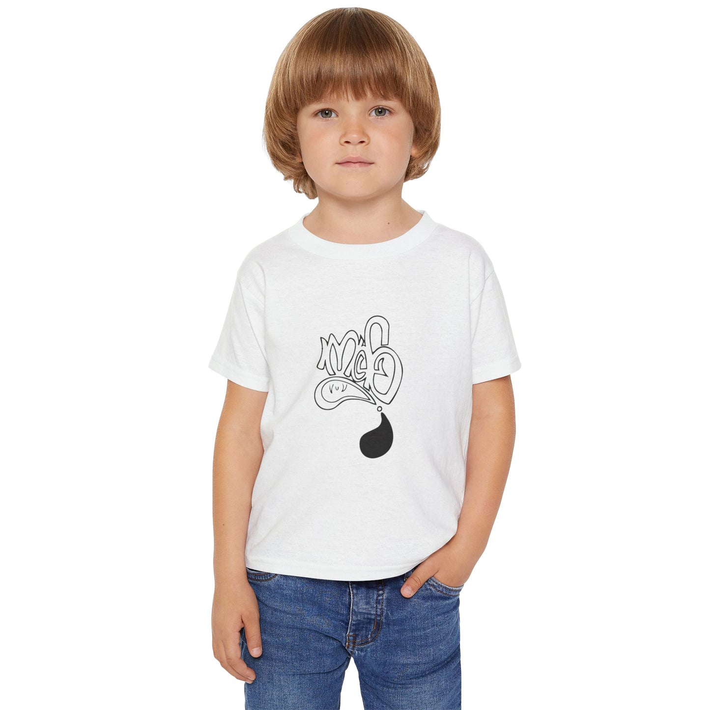 Playful Toddler T-Shirt with Fun Design, Kid's Graphic Tee, Cute Gift for Children, Casual Wear, Birthday Present
