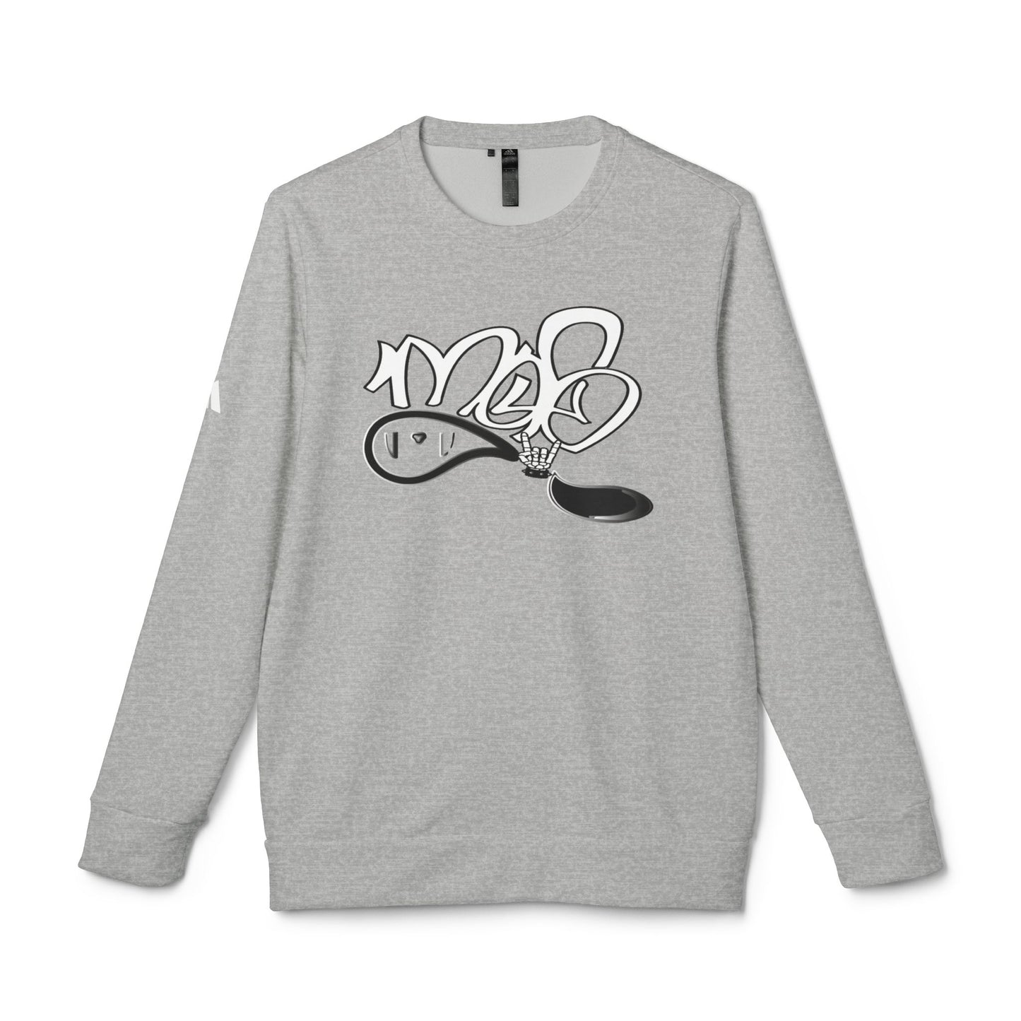 Trendy Graphic Fleece Crewneck Sweatshirt for Comfort and Style, Casual Wear, Streetwear, Gift for Him or Her, Layering Essential