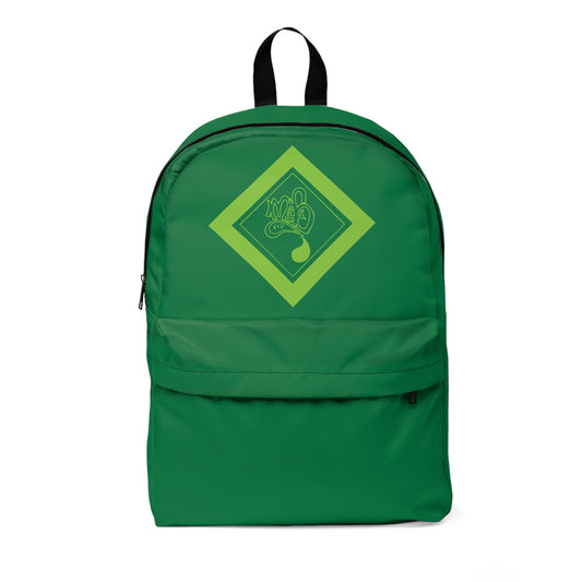 Versatile Unisex Classic Backpack - Trendy Green Backpack for Everyday Use, School, Travel, Gifts, Festivals