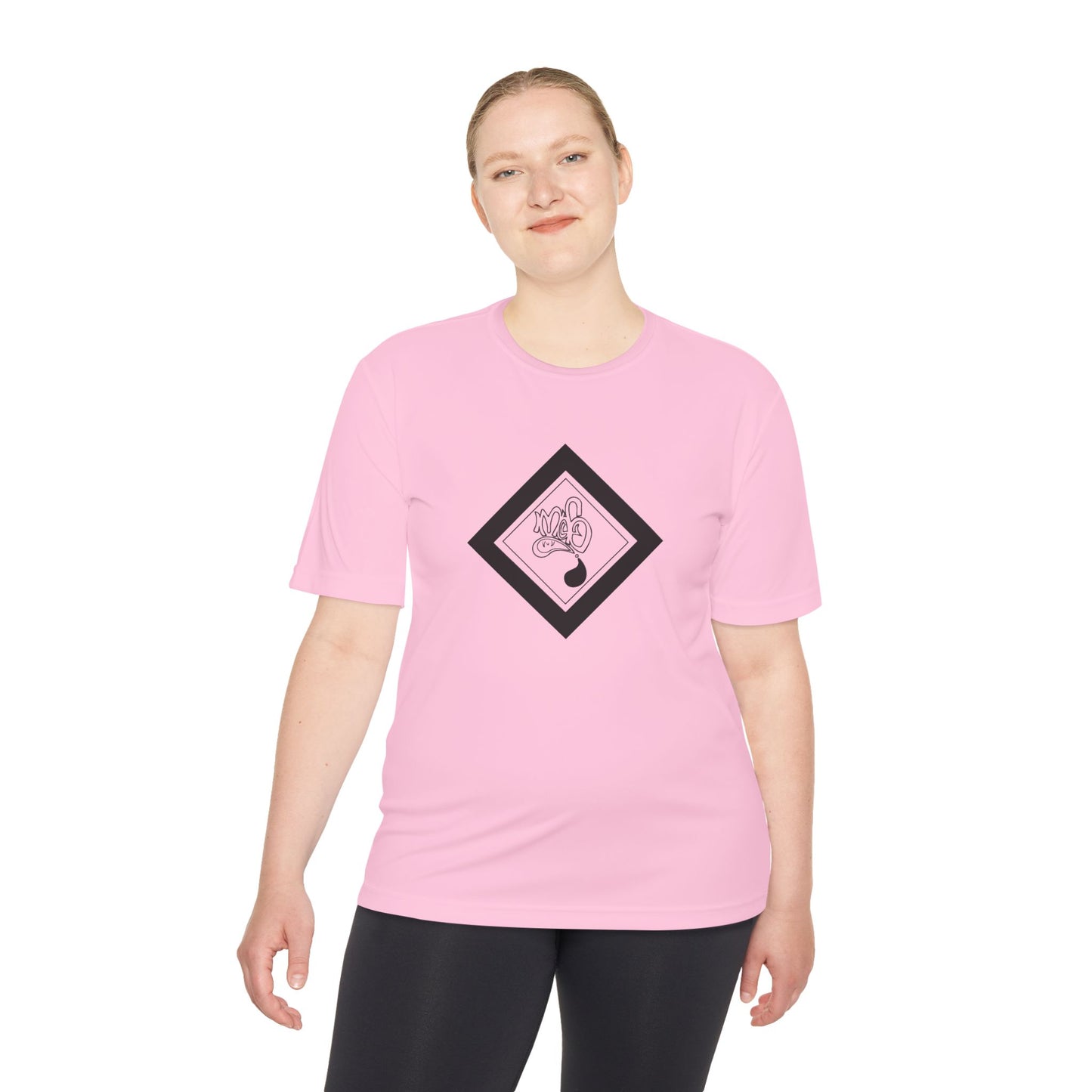 Unisex Moisture Wicking Tee with Unique Graphic, Activewear, Gym Shirt, Fitness Gift, Casual Style, Summer Essential