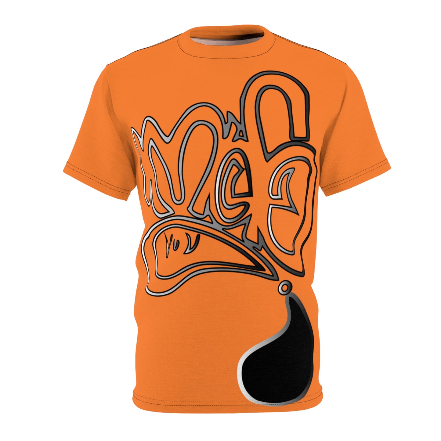 mofo logo aop front smoke light orange