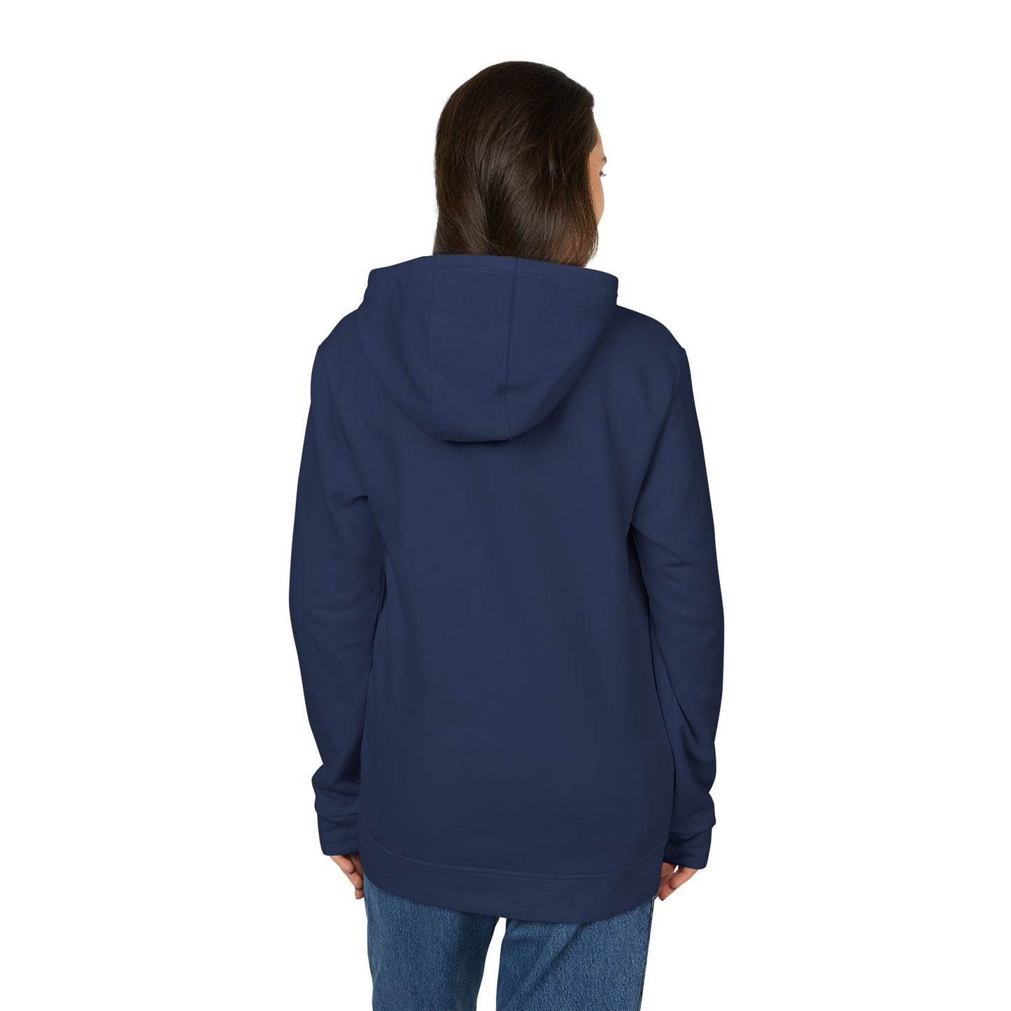 Unisex Fleece Hoodie with Bold Graphic Design