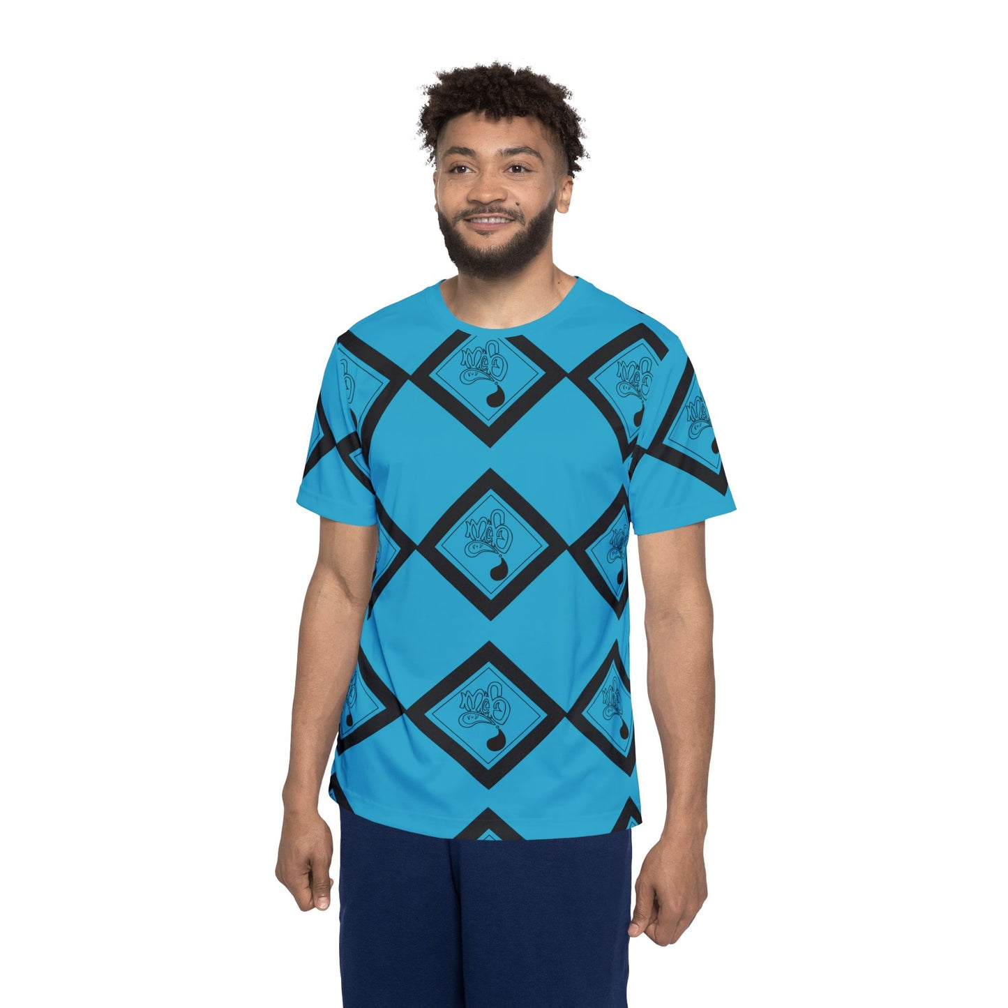 Men's Sports Jersey with Bold Graphic Pattern, Trendy Athletic Top for Gamers, Cool Gift for Sports Fans, Perfect for Game Day, [...]
