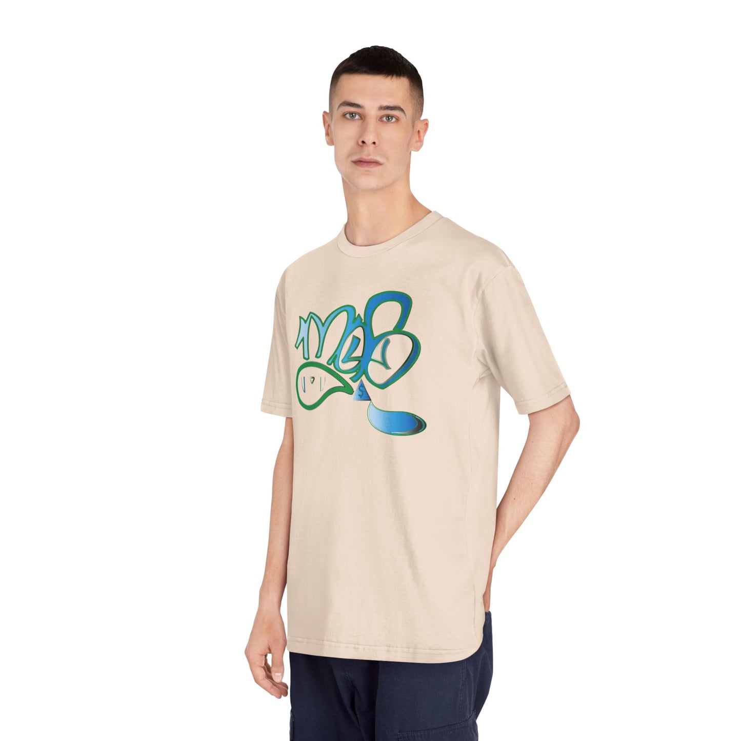 Unisex Graffiti Crewneck T-Shirt - Street Style Tee, Casual Wear, Gift for Him/Her, Urban Fashion, Summer Essential