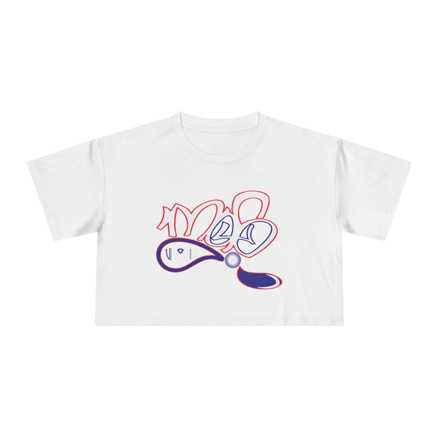 Crop Tee — mofo usa logo