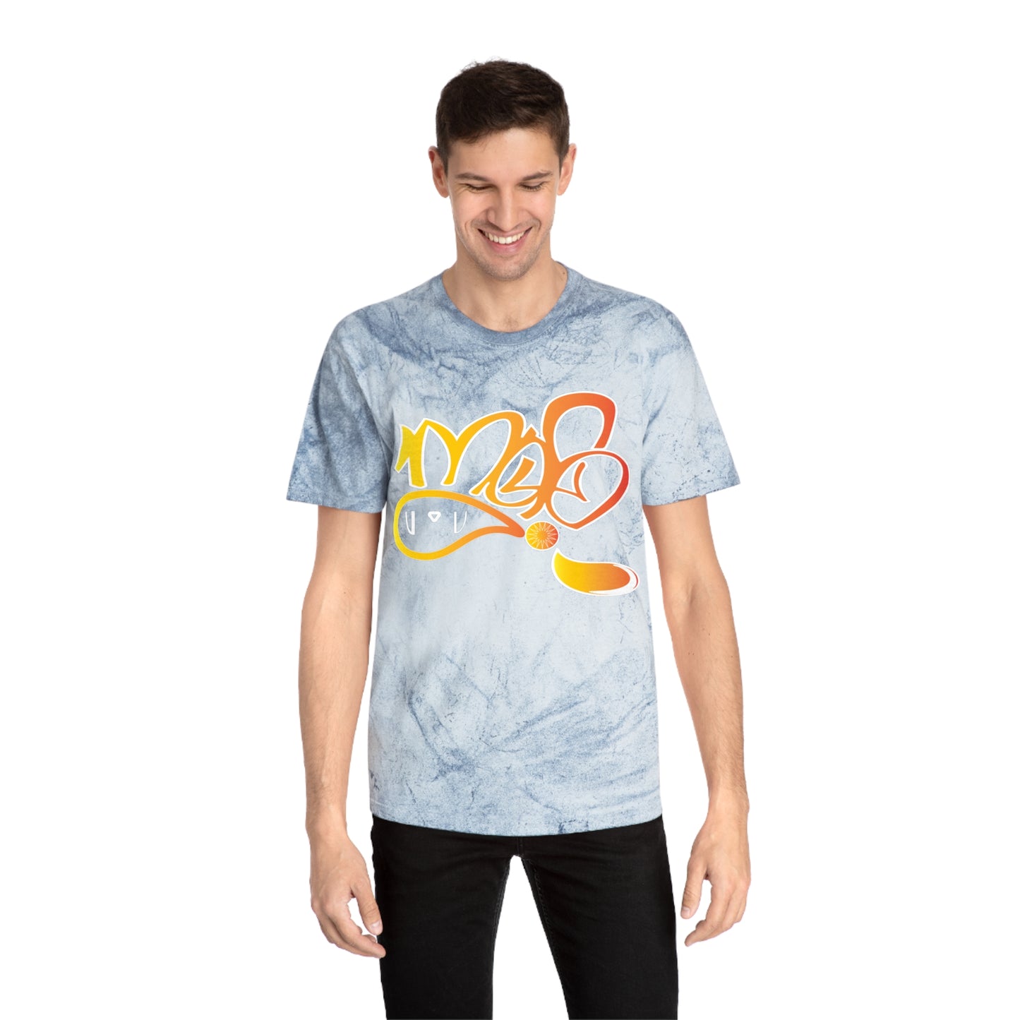 Colorful Abstract Unisex T-Shirt with Unique Design, Casual Wear, Gift for Art Lovers, Festival Apparel, Street Style Tops